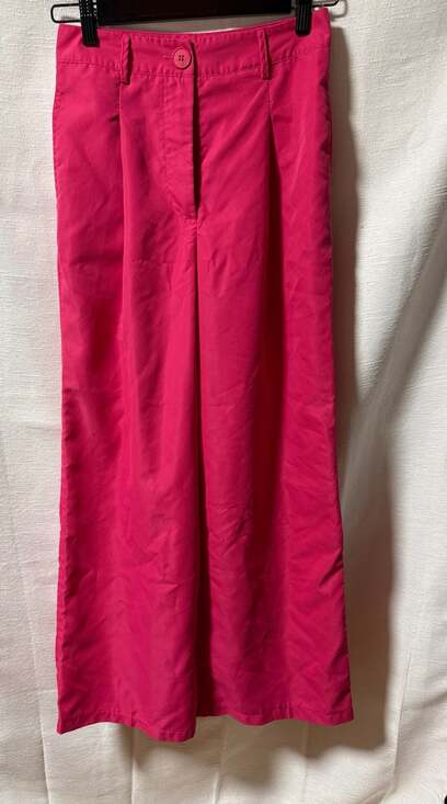 SHEIN Pants - Hot Pink Wide Leg Pants